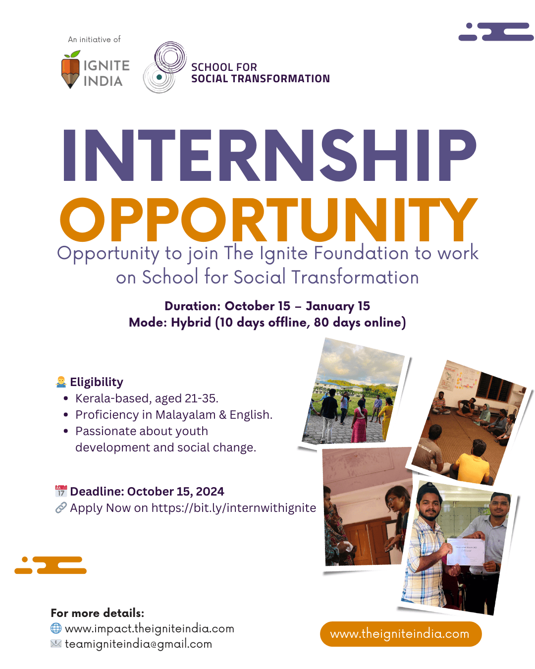 Internship Opportunity Alert